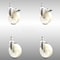 Service Caster 5 Inch 316SS Nylon Wheel Swivel 12mm Threaded Stem Caster Lock Brake, 2PK SCC-SS316TSTTL20S514-NYS-M1215-2-S2 - alternate 1